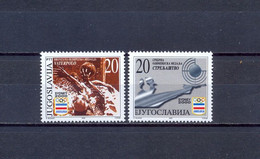 Delcampe - YUGOSLAVIA - MNH - ARCHERY - MI.NO.2989/90 - CV = 3 € - Bogenschiessen