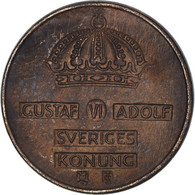 Monnaie, Suède, Gustaf VI, Ore, 1957, TB+, Bronze, KM:820 - Sweden