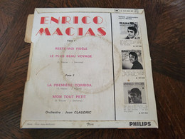 Lot De 17 Vinyles D'Enrico Macias - Zonder Classificatie