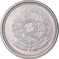 Monnaie, Brésil, 10 Centavos, 1987, SPL+, Acier Inoxydable, KM:602 - Brazil