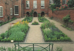 Pickford House Museum Derby Georgian Garden Postcard - Derbyshire