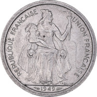 Monnaie, Nouvelle-Calédonie, 2 Francs, 1949, Paris, TTB+, Aluminium, KM:9 - New Caledonia