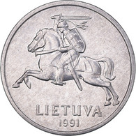 Monnaie, Lituanie, Centas, 1991, SUP+, Aluminium, KM:85 - Litouwen