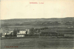 Emberménil * La Gare * Train Wagons * Ligne Chemin De Fer Meurthe Et Moselle - Other & Unclassified