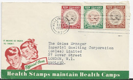 3700 Carta  Comercial  Wellington 1955, - Lettres & Documents