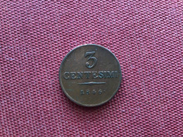 ITALIE LOMBARDIE Monnaie De 3 Centesimi 1846 - Lombardie-Vénétie