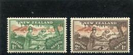 NEW ZEALAND - 1946  HEALTH STAMPS SET  MINT NH - Unused Stamps