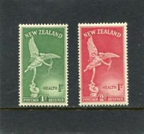 NEW ZEALAND - 1947  HEALTH STAMPS SET  MINT NH - Nuevos