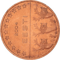 Estonie, 5 Euro Cent, 2004, Unofficial Private Coin, TTB, Cuivre Plaqué Acier - Estonia