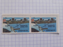 PA 109 X 2 Transpacific Airmail 1935 ** - 3b. 1961-... Ongebruikt