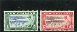 NEW ZEALAND - 1948  HEALTH STAMPS SET  MINT NH - Ongebruikt