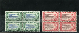 NEW ZEALAND - 1948  HEALTH STAMPS SET  BLOCK OF 4  MINT NH - Ongebruikt