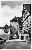 CPA - ALLEMAGNE - HORB - Partie Beim Ihlinger Tor - Tour - Porte - Gebr. Metz, Tübingen - Horb