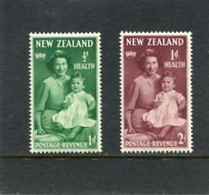 NEW ZEALAND - 1950  HEALTH STAMPS  SET  MINT NH - Unused Stamps