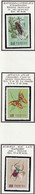 FORMOSE - Faune, Papillons, Insectes - Y&T N° 249-254 - 1958 - MNH - Neufs