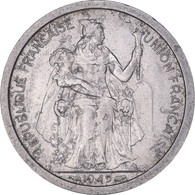 Monnaie, Nouvelle-Calédonie, 2 Francs, 1949, Paris, TTB, Aluminium, KM:9 - Nouvelle-Calédonie