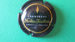 CAPSULE CHAMPAGNE Nicolas FEUILLATTE Noir Et Or - Feuillate