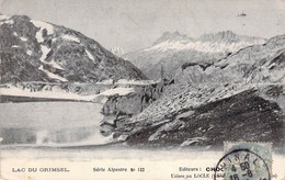 CPA - SUISSE - Canton De Berne - Lac Du Crimsel - Série Alpestre N°132 - Editeurs CHOC 1906 - Montagne Et Lac - Berne