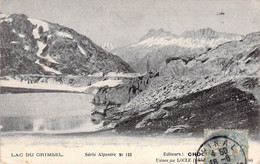 CPA - SUISSE - Canton De Berne - Lac Du Crimsel - Série Alpestre N°132 - Editeurs CHOC 1906 - Montagne Et Lac - BE Bern