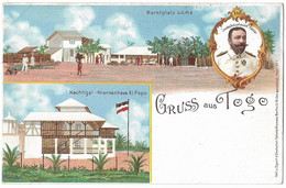 Germany Colony Togo 1905 Litho Postcard   F2.8 - Sin Clasificación