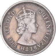 Monnaie, Etats Des Caraibes Orientales, Elizabeth II, 10 Cents, 1964, TB+ - Caraibi Britannici (Territori)