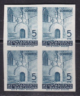 1938 - España - Barcelona - Edifil 20s - Puerta Gotica Del Ayuntamiento - MNG - B4 - Valor Catalogo 102 € - Barcelona