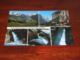 50287-                 LAUTERBRUNNEN, TRÜMMELBACHFÄLLE - Lauterbrunnen