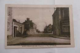 D 53 - Saint Aignan Sur Roe - Rue De Congrier - Horlogerie A. Thomas - Saint Aignan Sur Roe