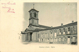 Montiers Sur Saulx * 1904 * Rue Et église Du Village - Other & Unclassified