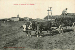 St Clément * Scène Agricole * Les Foins * Fenaison Attelage Boeufs Agriculture * Environs De Lunéville - Other & Unclassified