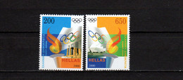 Greece 2000 Olympic Games Sydney Set Of 2 MNH - Summer 2000: Sydney