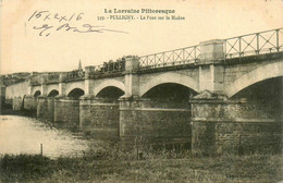 Pulligny * Un Coin Du Village Et Le Pont Sur Le Madon - Other & Unclassified