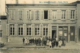 Sommerviller * école Et Mairie Du Village * écoliers Enfants Villageois - Other & Unclassified