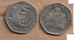 GAMBIA    1 Dalasi 1998 Copper-nickel • 8.81 G • ⌀ 28 Mm KM# 59 - Gambia