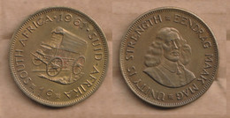 SUDAFRICA   1 Cent  1961 Brass • 9.42 G • ⌀ 31.0 Mm KM# 57 - South Africa