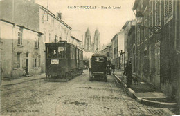 St Nicolas De Port * Tramway " NANCY " Tram * Rue De Laval - Saint Nicolas De Port