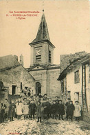 Pierre La Treiche * Rue Du Village Et église * Enfants Villageois - Other & Unclassified