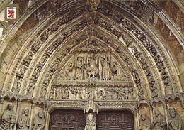 AK 071282 SPAIN - Leon - Catedral - Detalle De La Puerta De Ntra. Sra. La Blanca - León