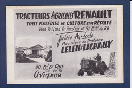 CPA [84] Vaucluse > Avignon Matériel Agricole Publicité Tracteur Non Circulé - Avignon