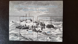 Austria 2022 Autriche 150th Ann Austro Hungarian North Pole Expedition 1872 Ms2v - Nuovi