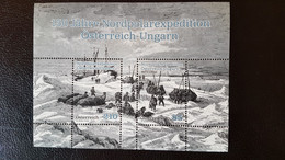 Austria 2022 Autriche 150th Ann Austro Hungarian North Pole Expedition 1872 Ms2v - Nuevos