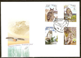 Belarus 2008 MiNr. 750 - 753 Weißrußland Owls II BIRDS BirdLife 4v MNH** 3,80 € - Belarus