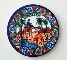 ISRAEL TOURISM SOUVENIR "JERUSALEM" FRIDGE MAGNET - Tourisme