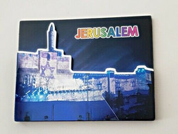 ISRAEL TOURISM SOUVENIR "JERUSALEM" FRIDGE MAGNET - Tourisme
