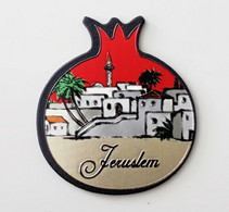 ISRAEL TOURISM SOUVENIR "JERUSALEM" FRIDGE MAGNET - Turismo