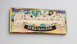 ISRAEL TOURISM SOUVENIR "JERUSALEM" FRIDGE MAGNET - Turismo
