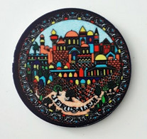 ISRAEL TOURISM SOUVENIR "JERUSALEM" FRIDGE MAGNET - Turismo