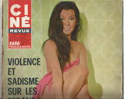 CINE REVUE , 21 Mars 1968 , N° 12, YOKO TANI , Poster BD érotique Central , 38 Pages , 2 Scans , Frais Fr 3.75 E - Cine