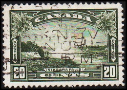 1935, CANADA.  NIAGARA FALLS 20 CENTS.   (Michel 192) - JF523904 - Cartas