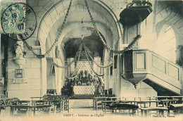 Gasny * Intérieur De L'église Du Village - Autres & Non Classés